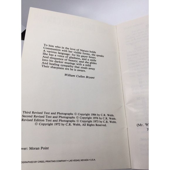 South Rim Grand Canyon Your Step by Step Guide Booklet Book Vintage 1984 3rd Rev - Picture 3 of 5